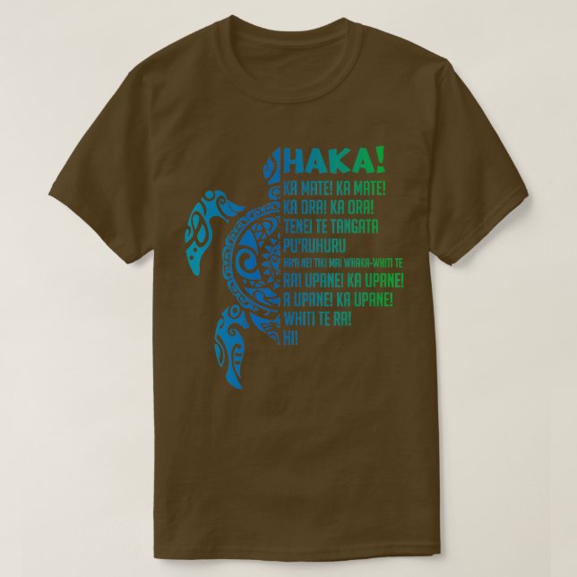 Camiseta Neozelandesa Haka Ka Mate Song Rgby Maori (Frente do Design)