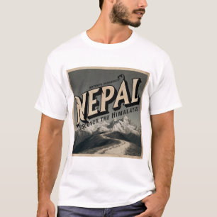 CAMISETA NEPAL DESCUBRA OS HIMALAIAS