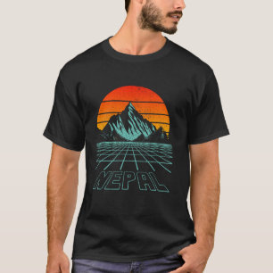 Camiseta Nepal monta Himalaya Monte Everest Nepali Souv