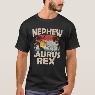 Camiseta Nephew Saurus Rex Funny Dinosaur Tyrannosaurus Vin