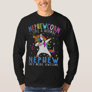 Camiseta nephewcorn Like A nephew Only Awesome Dabbing Unic