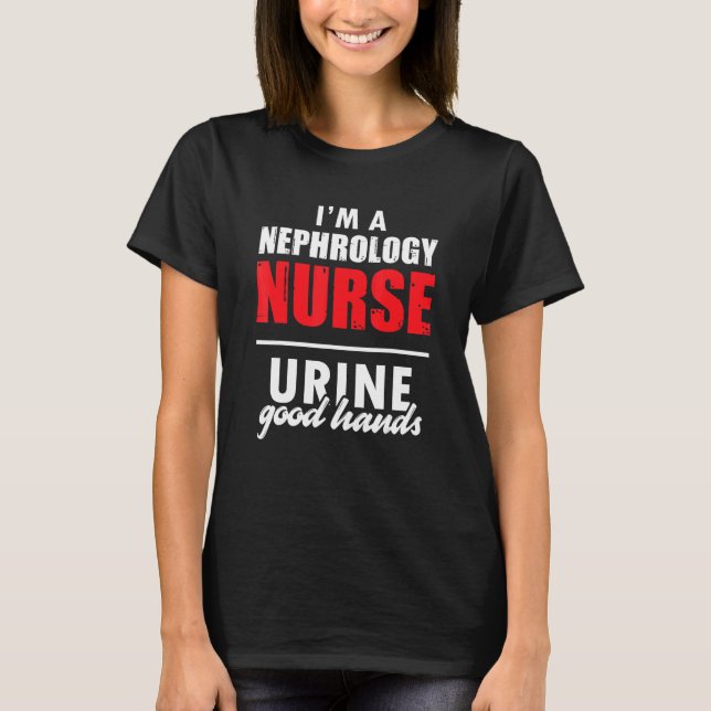 Camiseta Nephrology Nurse Hands Dialysis Nursing RN 1 (Frente)