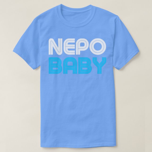 Camiseta NEPO BABY Engraçado Nepotismo Kid (Frente do Design)