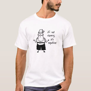 Camiseta nepotismo pelo papai noel