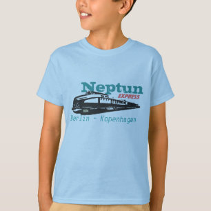 Camiseta Neptuno Reichsbahn Alemão