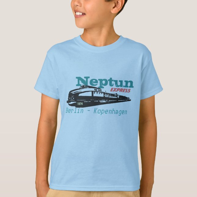 Camiseta Neptuno Reichsbahn Alemão (Frente)