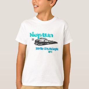 Camiseta Neptuno Reichsbahn Alemão