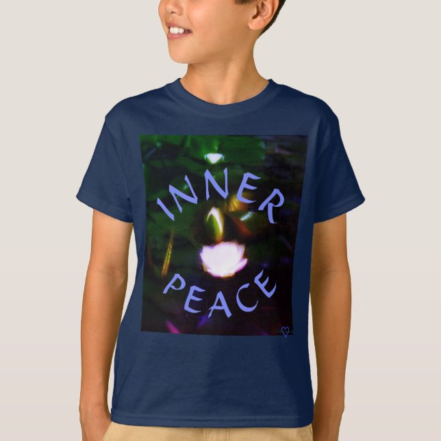 CAMISETA NER PEACE LOTUS KIDS T (Frente)