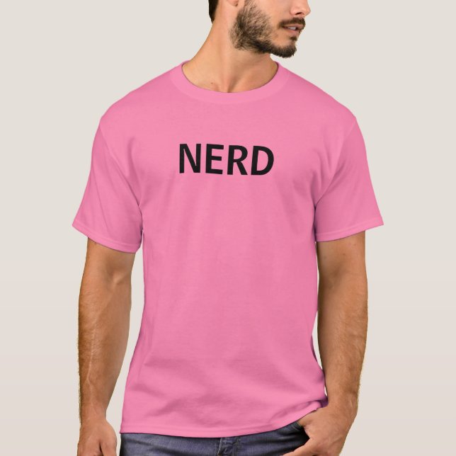 CAMISETA NERD (Frente)