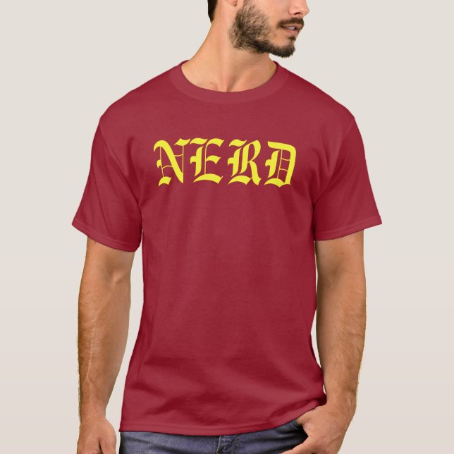 CAMISETA NERD (Frente)
