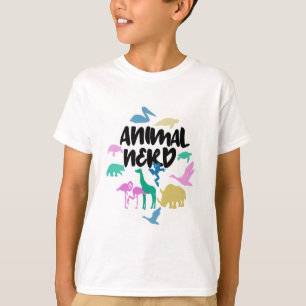 Camiseta Nerd animal Diversão da fauna selvagem Trabalho de