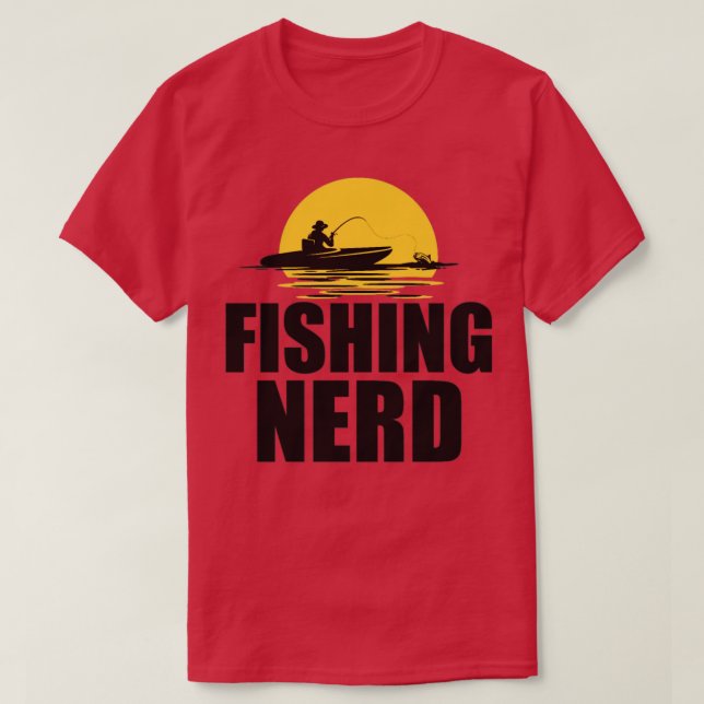 Camiseta Nerd Anjo Nerd de Pesca (Frente do Design)
