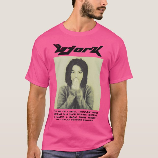 Camiseta Nerd Bjork (Frente)