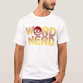 Camiseta Nerd da palavra
