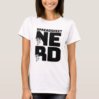 Camiseta Nerd da planilha