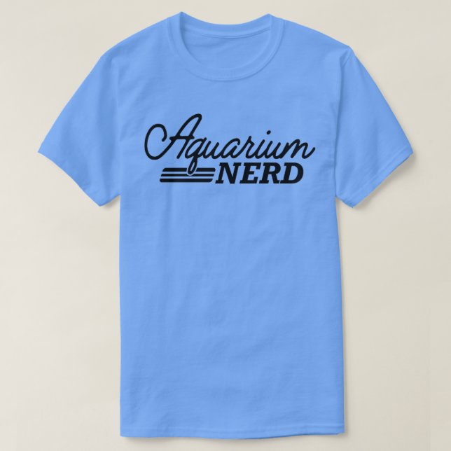 Camiseta Nerd de Aquário (Frente do Design)