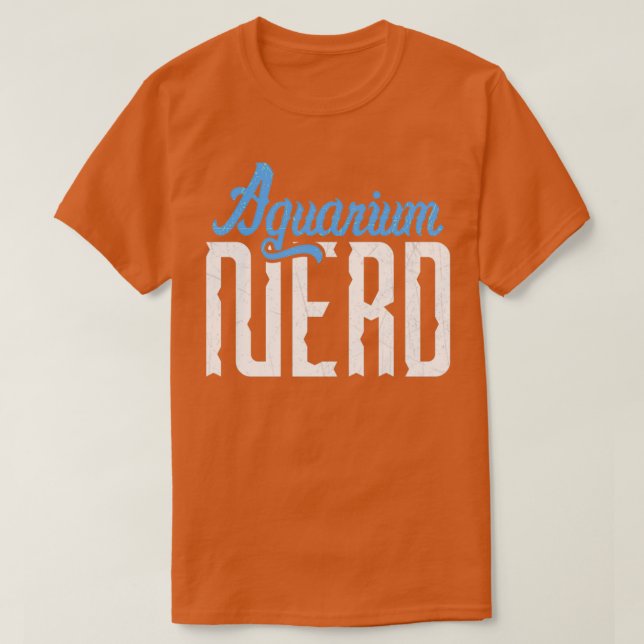 Camiseta Nerd de Aquário 2 (Frente do Design)