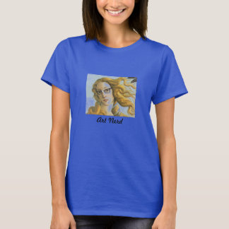 Camiseta nerd de arte
