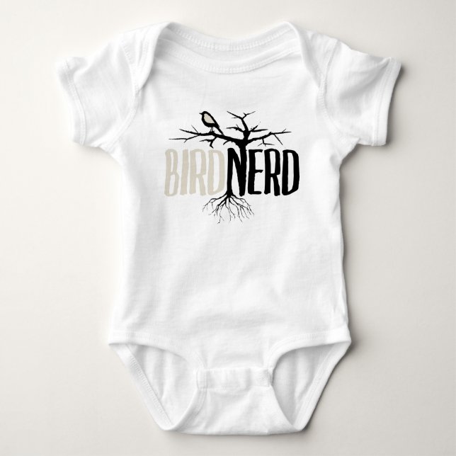 Camiseta Nerd de aves (Frente)