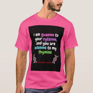 Camiseta nerd de biologia