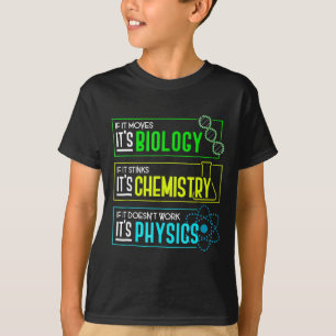 Camiseta Nerd de Ciência da Física de Química Engraçado