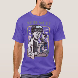 Camiseta Nerd de Ciência Geek de Química Laboratório Vintag
