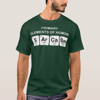 Camiseta Nerd de Ciências Químicas Geeky