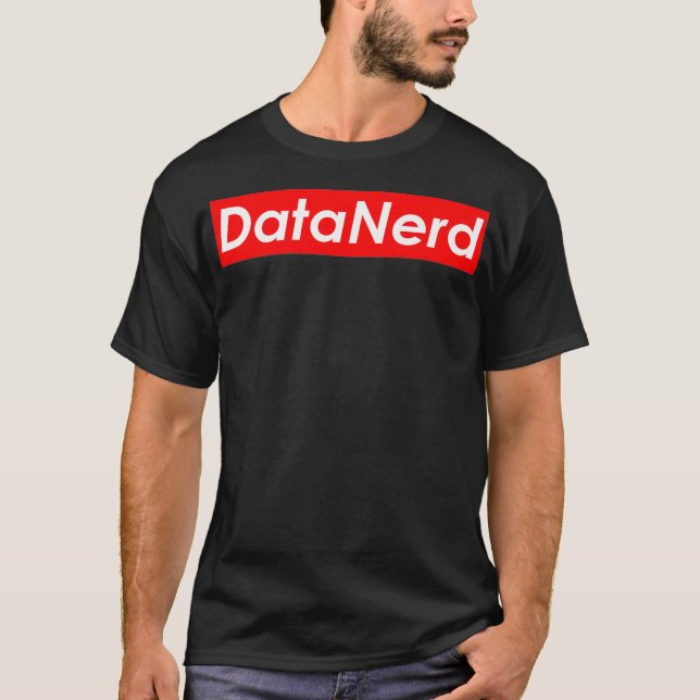 Camiseta Nerd de dados Inteligência artificial Grande Data  (Frente)