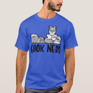 Camiseta Nerd De Livro De Raposa Cótis Para Homens, Engraça