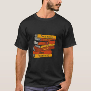 Camiseta Nerd de livros não envelhecem, se tornam raros