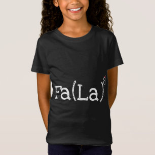 Camiseta Nerd De Natal Engraçado - Matemática Fa La La La L