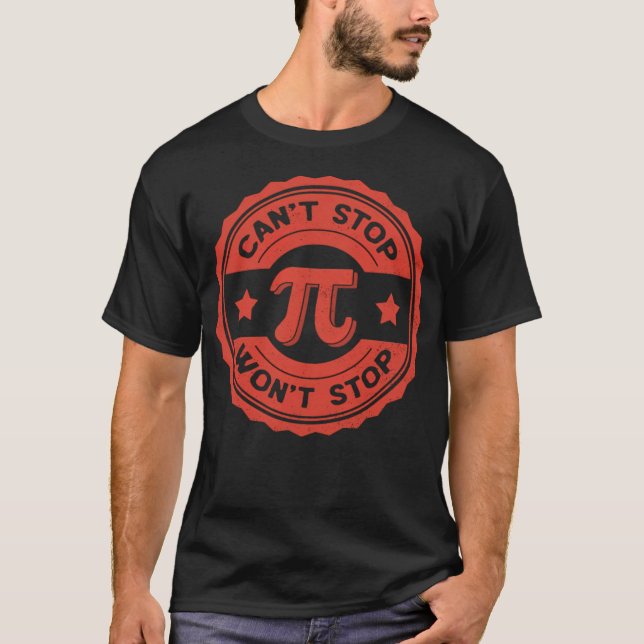Camiseta Nerd de professor de matemática Pi Day Algebra Pi  (Frente)