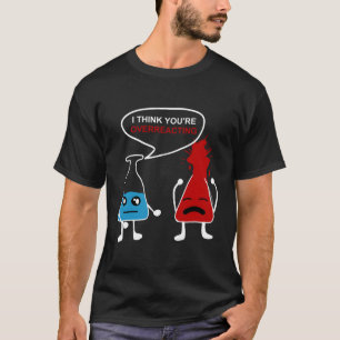 Camiseta Nerd de Química Engraçada Superreação Geek Química