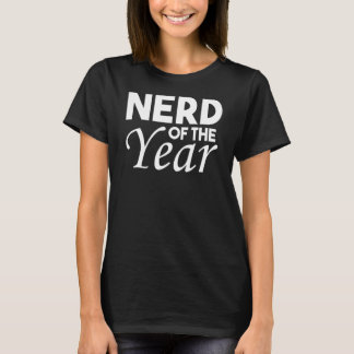 Camiseta Nerd Do Ano Geek Humor 1