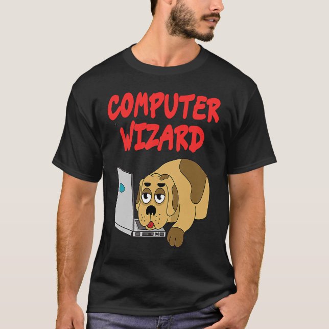 Camiseta nerd do computador programador do assistente do co (Frente)