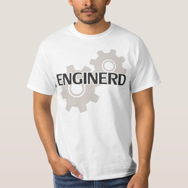 Camiseta Nerd do engenheiro de Enginerd (Frente)