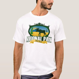 Camiseta Nerd do parque nacional - floresta