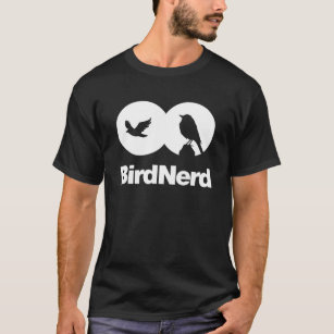 Camiseta Nerd do pássaro