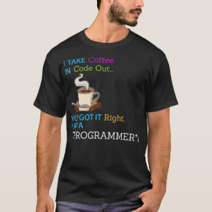 Camiseta Nerd do programador de Engenheiro de software do d