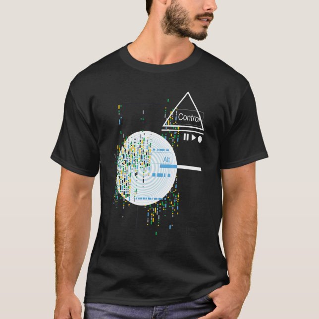 Camiseta Nerd Do Programador Do Geek Do Computador Retroati (Frente)