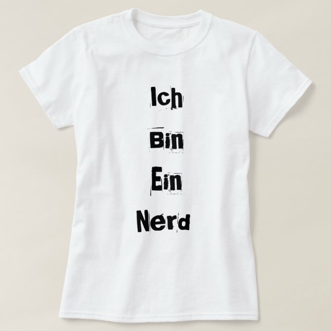 Camiseta Nerd Ein Caixa (Frente do Design)