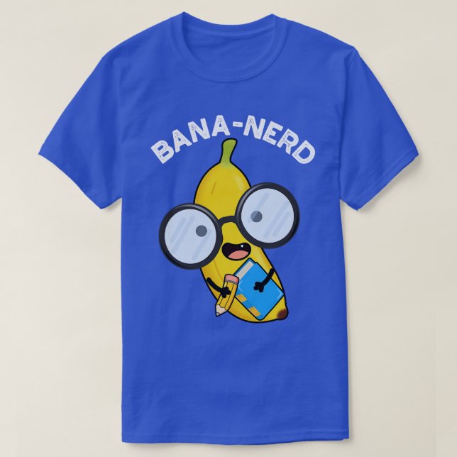 Camiseta Nerd Engraçado Bananern 1 (Frente do Design)