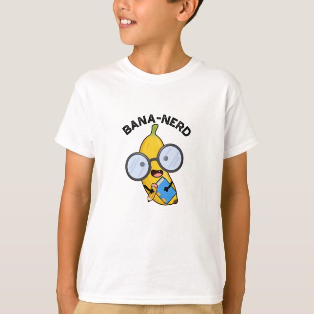 Camiseta Nerd Engraçado de Bana-nerd (Frente)
