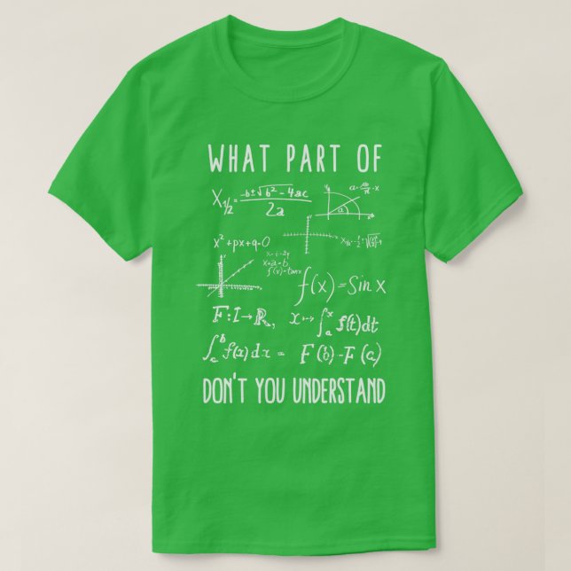 Camiseta Nerd Engraçado de Geek de Matemática Pi Day (Frente do Design)