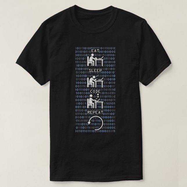 Camiseta Nerd engraçados, Programador de Tecnologia de Comp (Frente do Design)