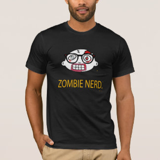 Camiseta Nerd. original do zombi
