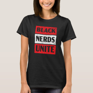 Camiseta Nerd Pretos Unem o Orgulho Preto Mês do Histórico