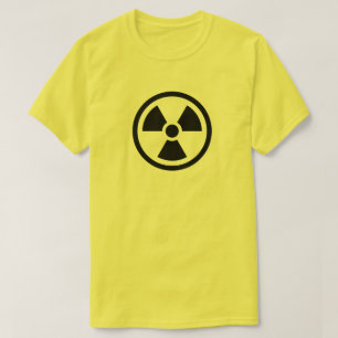 Camiseta Nerd RADIOATIVO legal de geek de ciência