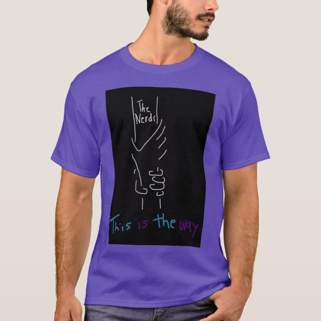 Camiseta Nerd salvando Nerd (Frente)