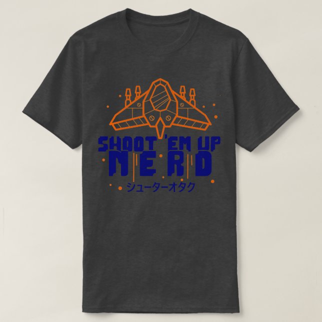 Camiseta Nerd Shoot Em Up (Frente do Design)